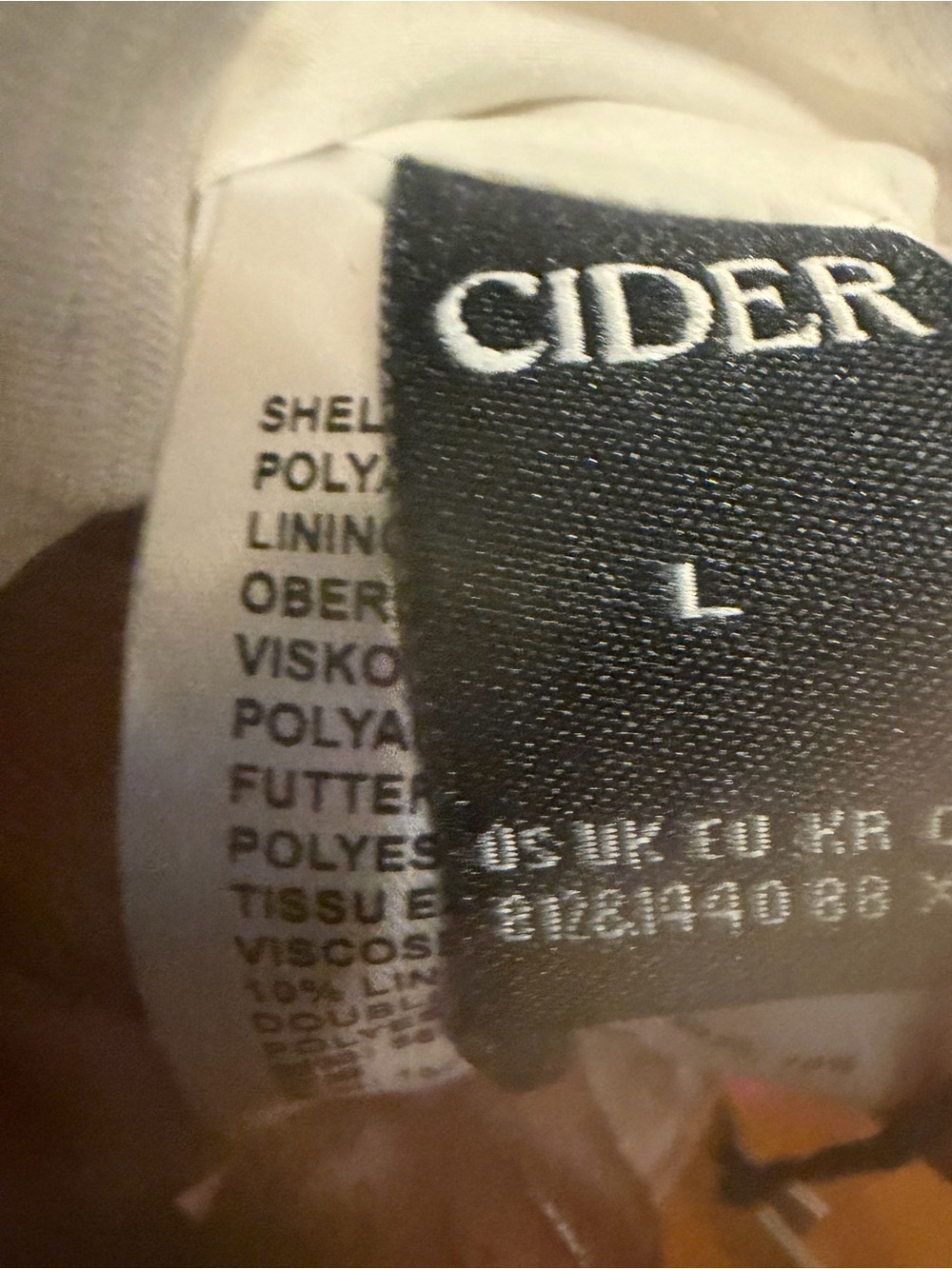 Cider Silky White Wrap Dress - Picture 5 of 7